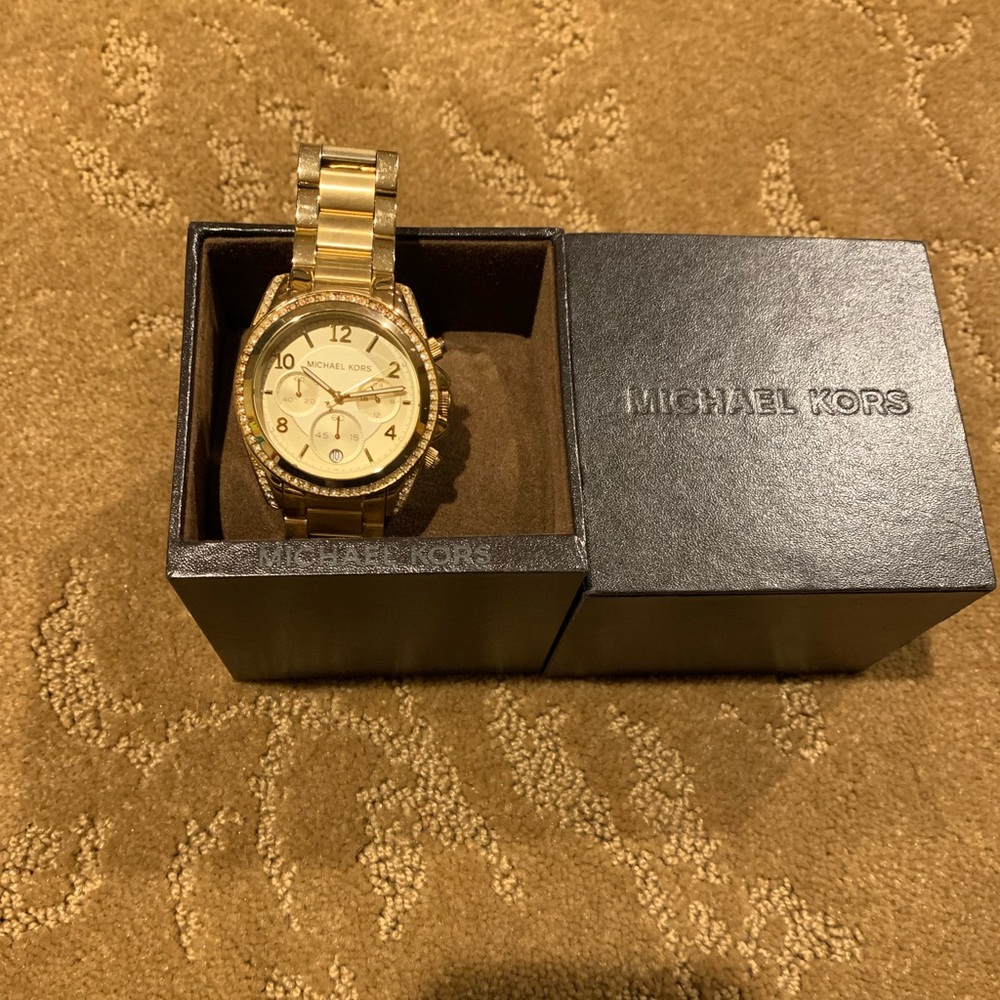 Michael Kors gold watch